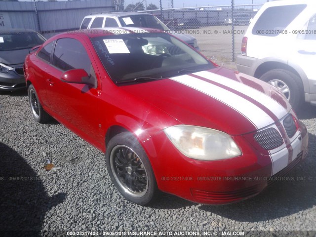1G2AS18H597128497 - 2009 PONTIAC G5 RED photo 1