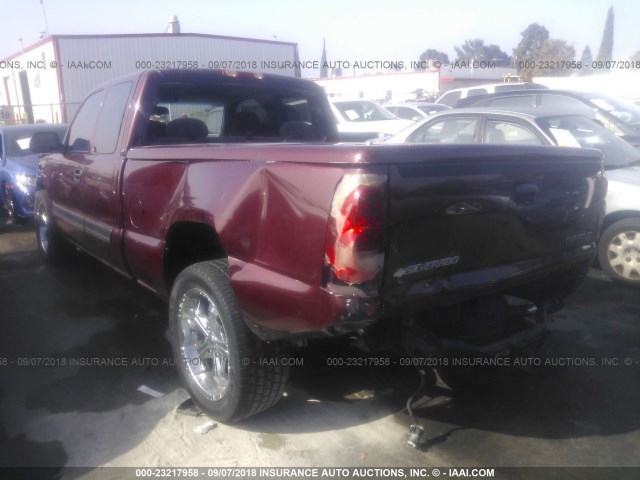 2GCEC19T231251305 - 2003 CHEVROLET SILVERADO C1500 BURGUNDY photo 3