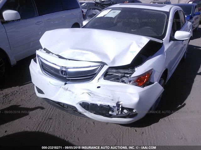 19VDE1F71FE004242 - 2015 ACURA ILX 20 TECH WHITE photo 6