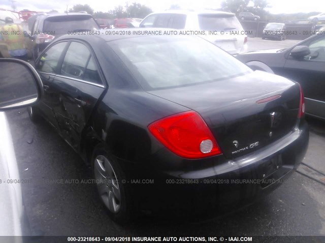 1G2ZG58B474259443 - 2007 PONTIAC G6 SE BLACK photo 3