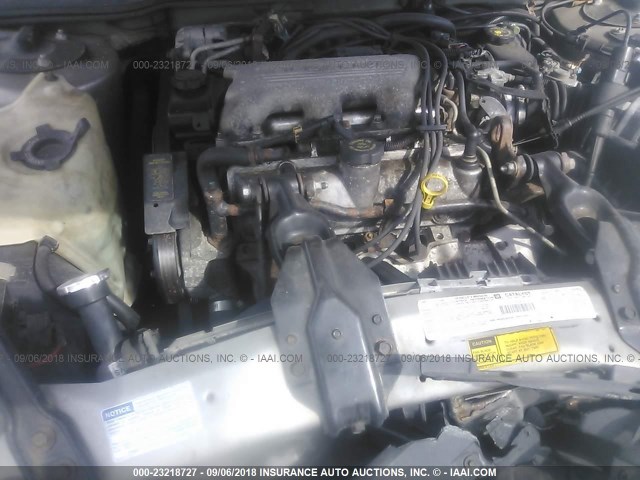 2G1WL52M4V1100105 - 1997 CHEVROLET LUMINA LS GRAY photo 10