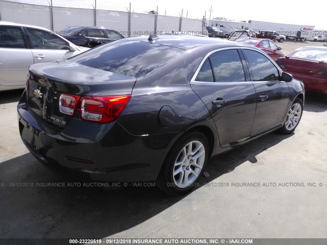 1G11F5RR5DF108692 - 2013 CHEVROLET MALIBU 2LT GRAY photo 4