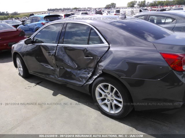 1G11F5RR5DF108692 - 2013 CHEVROLET MALIBU 2LT GRAY photo 6