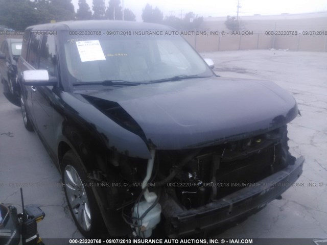 2FMEK63CX9BB08433 - 2009 FORD FLEX LIMITED BLACK photo 1