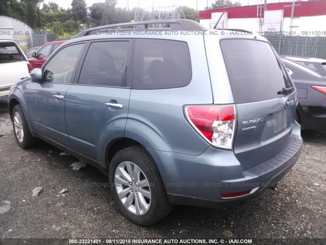 JF2SHBEC1BH737777 - 2011 SUBARU FORESTER LIMITED GRAY photo 3