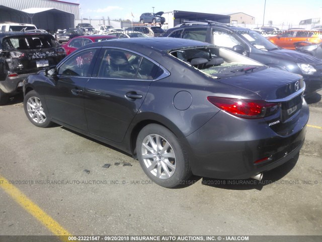 JM1GJ1U66F1178465 - 2015 MAZDA 6 SPORT GRAY photo 3