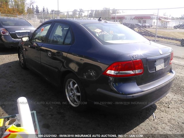 YS3FD49Y451023578 - 2005 SAAB 9-3 ARC BLUE photo 3