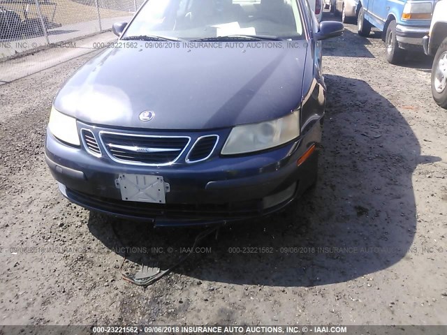 YS3FD49Y451023578 - 2005 SAAB 9-3 ARC BLUE photo 6