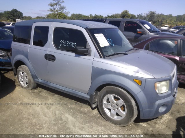 5J6YH186X5L015390 - 2005 HONDA ELEMENT EX SILVER photo 1