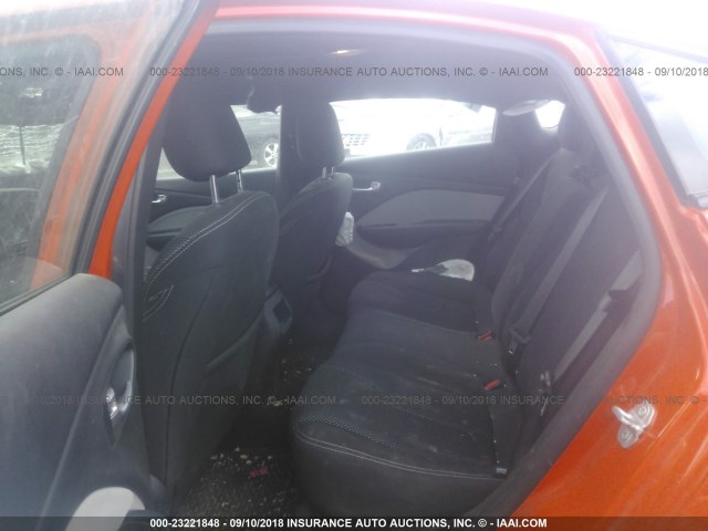 1C3CDFBB7FD414773 - 2015 DODGE DART SXT ORANGE photo 8