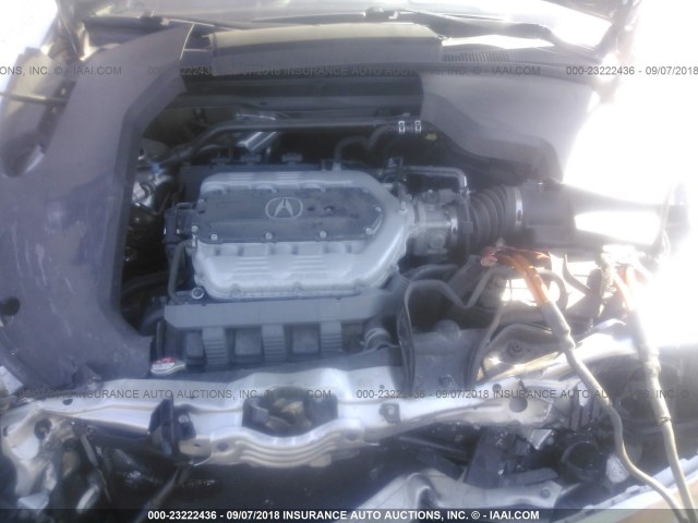 19UUA8F30DA018563 - 2013 ACURA TL SE SILVER photo 10