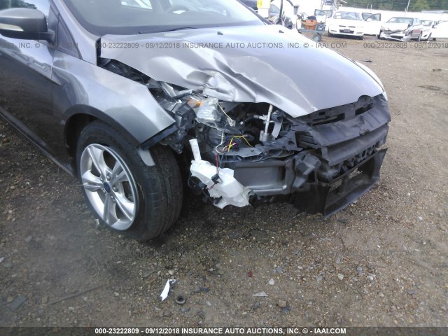 1FADP3F26EL177428 - 2014 FORD FOCUS SE GRAY photo 6