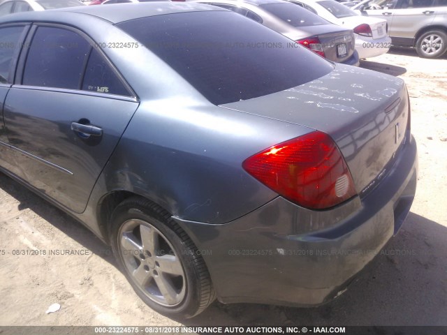 1G2ZH558564236600 - 2006 PONTIAC G6 GT GRAY photo 6