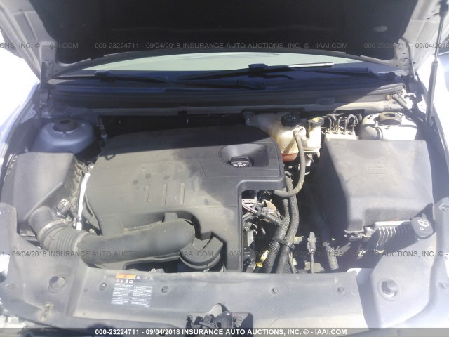 1G1ZB5E10BF213703 - 2011 CHEVROLET MALIBU LS SILVER photo 10