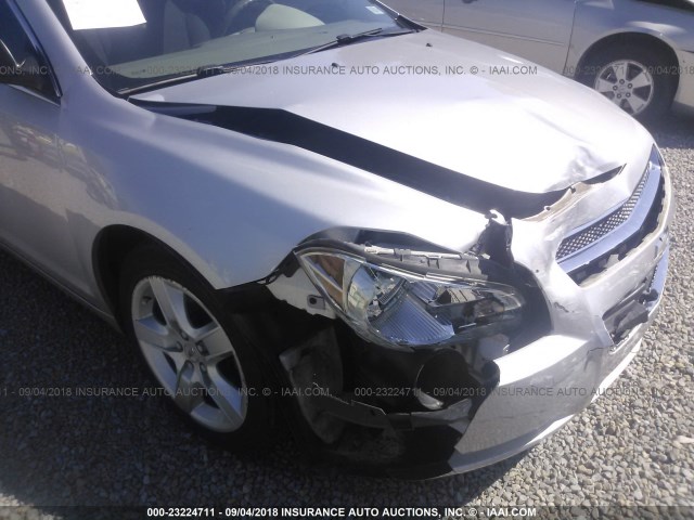 1G1ZB5E10BF213703 - 2011 CHEVROLET MALIBU LS SILVER photo 6
