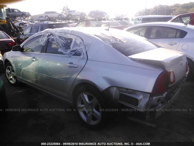 1G1ZB5EB2AF142074 - 2010 CHEVROLET MALIBU LS 银色 照片 3