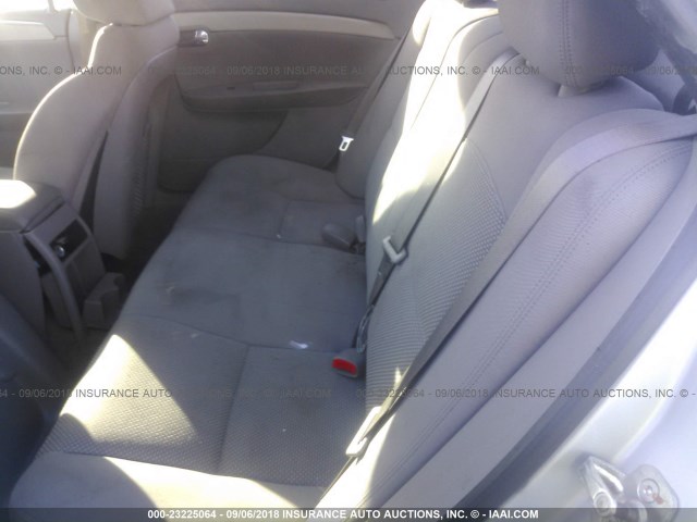 1G1ZB5EB2AF142074 - 2010 CHEVROLET MALIBU LS 银色 照片 8