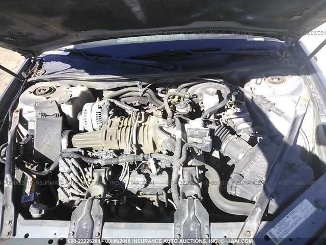 2G2WR524041267389 - 2004 PONTIAC GRAND PRIX GTP GRAY photo 10