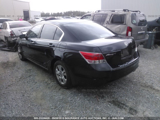 1HGCP2F41AA146337 - 2010 HONDA ACCORD LXP BLACK photo 3