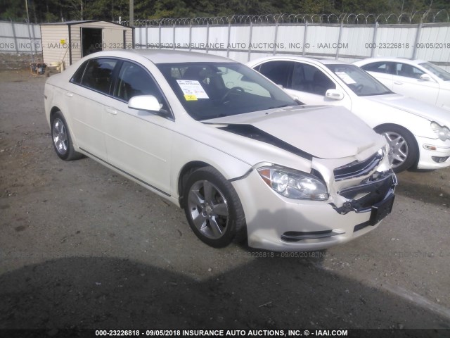 1G1ZC5E16BF280917 - 2011 CHEVROLET MALIBU 1LT WHITE photo 1