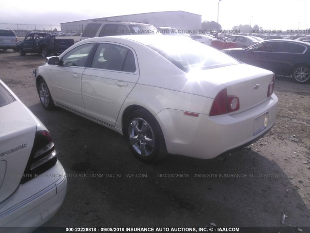 1G1ZC5E16BF280917 - 2011 CHEVROLET MALIBU 1LT WHITE photo 3