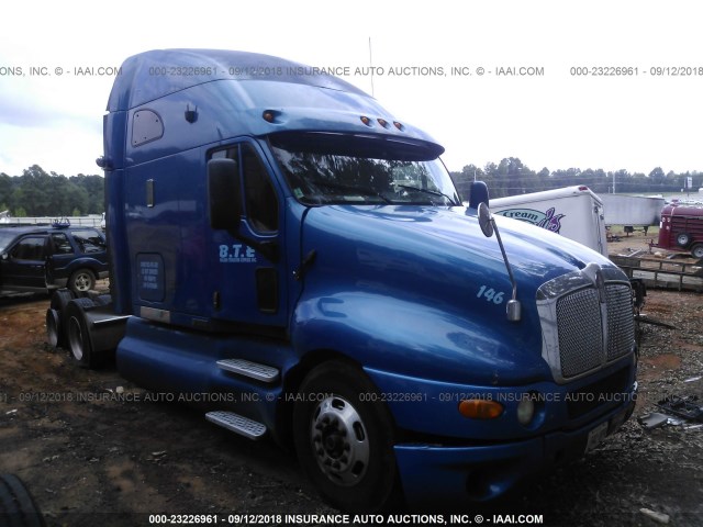 1XKTDU8X09J939686 - 2009 KENWORTH CONSTRUCTION T2000 BLUE photo 1