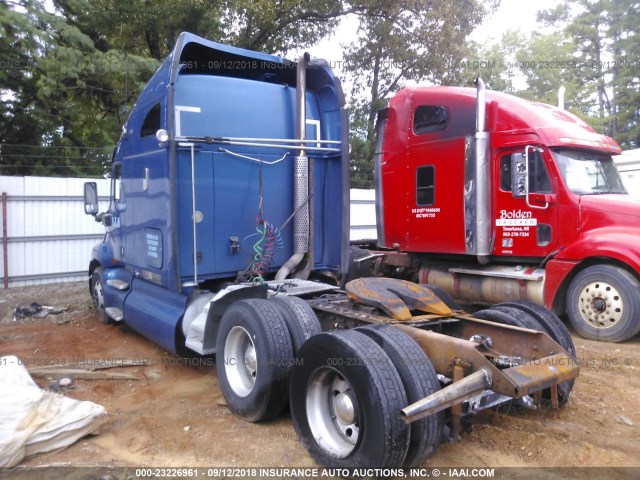 1XKTDU8X09J939686 - 2009 KENWORTH CONSTRUCTION T2000 BLUE photo 3