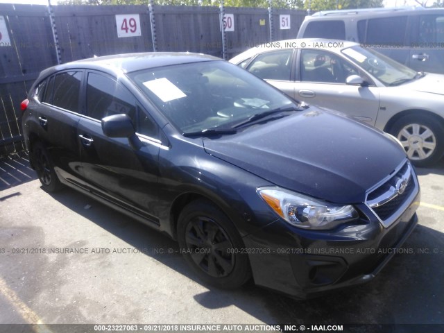 JF1GPAA6XCG212862 - 2012 SUBARU IMPREZA GRAY photo 1