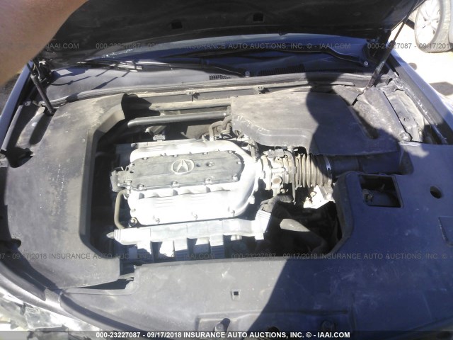 19UUA8F54BA009136 - 2011 ACURA TL BLACK photo 10