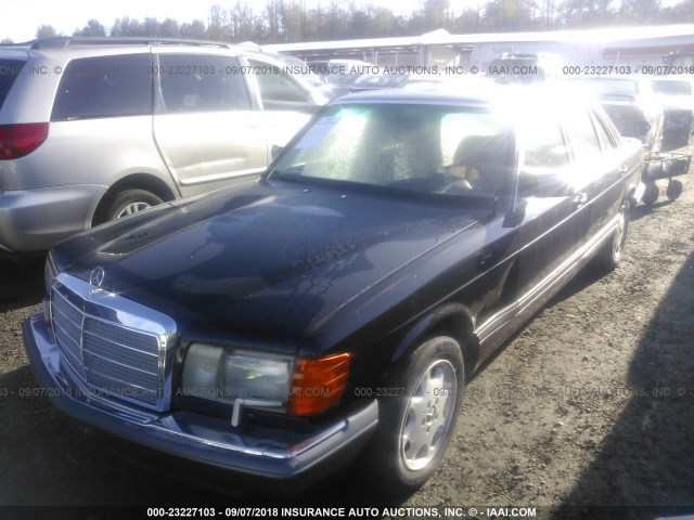 WDBCA25D8KA474890 - 1989 MERCEDES-BENZ 300 SEL BLACK photo 6