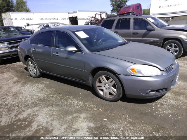 2G1WU58R979277091 - 2007 CHEVROLET IMPALA LTZ GRAY photo 1