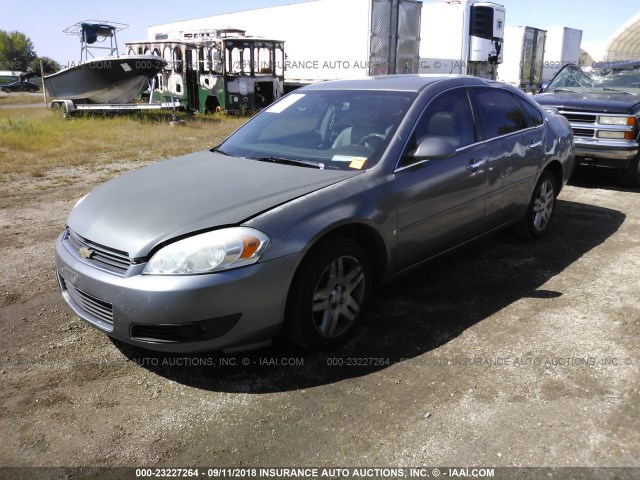 2G1WU58R979277091 - 2007 CHEVROLET IMPALA LTZ GRAY photo 2