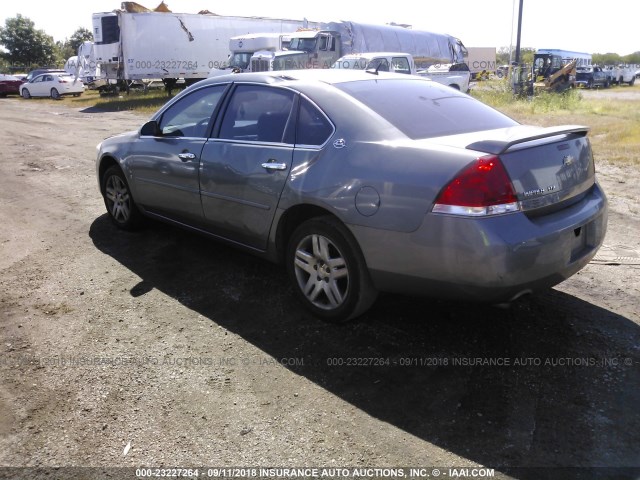 2G1WU58R979277091 - 2007 CHEVROLET IMPALA LTZ GRAY photo 3