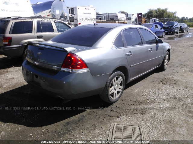 2G1WU58R979277091 - 2007 CHEVROLET IMPALA LTZ GRAY photo 4