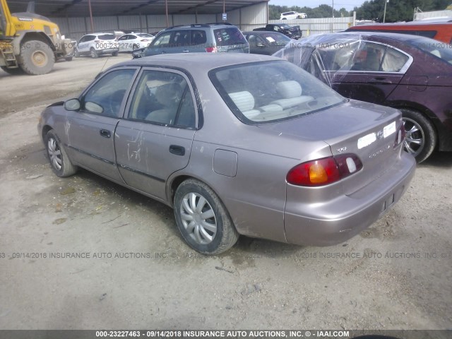 1NXBR12E0YZ316706 - 2000 TOYOTA COROLLA VE/CE/LE GOLD photo 3