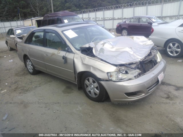 4T1BF28B51U182485 - 2001 TOYOTA AVALON XL/XLS GOLD photo 1