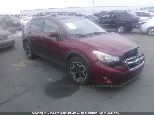 JF2GPAMC9F8229759 - 2015 SUBARU XV CROSSTREK 2.0 LIMITED MAROON photo 1