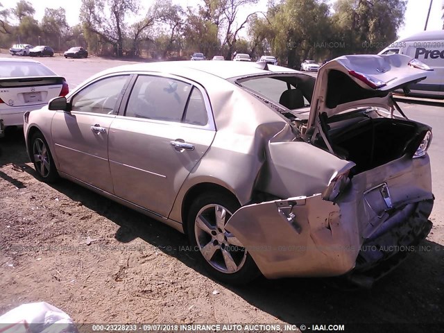 1G1ZD5E04CF285829 - 2012 CHEVROLET MALIBU 2LT Champagne photo 3