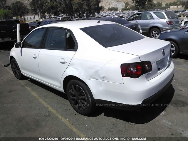 3VWAZ7AJ7AM073419 - 2010 VOLKSWAGEN JETTA LIMITED WHITE photo 3