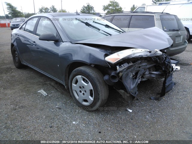 1G2ZF57B984141362 - 2008 PONTIAC G6 VALUE LEADER/BASE GRAY photo 1