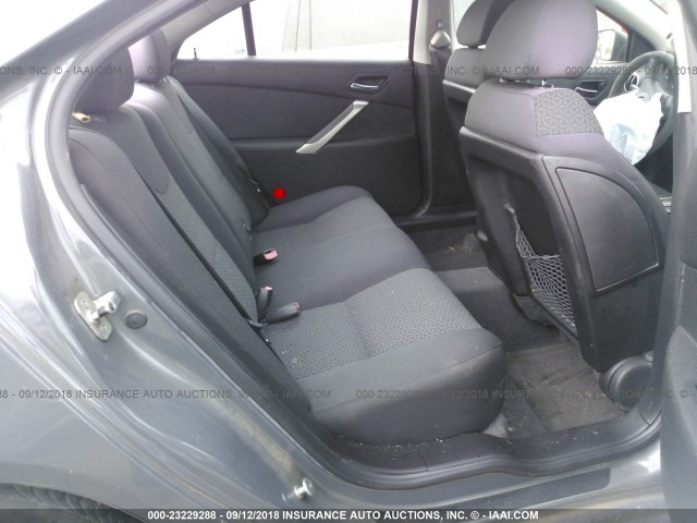 1G2ZF57B984141362 - 2008 PONTIAC G6 VALUE LEADER/BASE GRAY photo 8