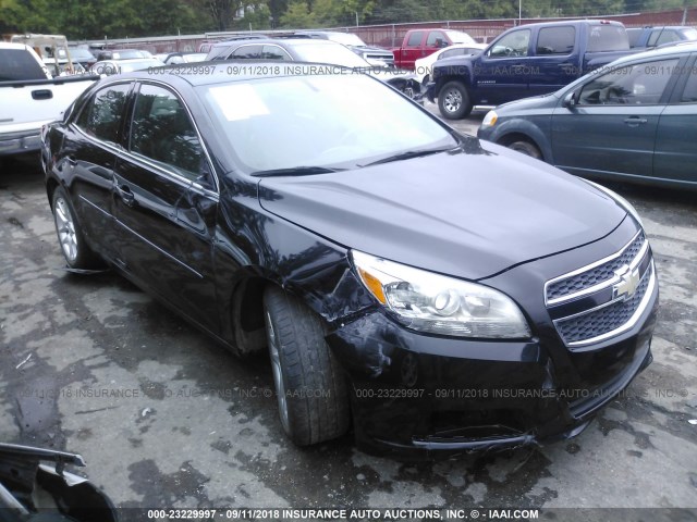 1G11C5SA6DF136501 - 2013 CHEVROLET MALIBU 1LT BLACK photo 1