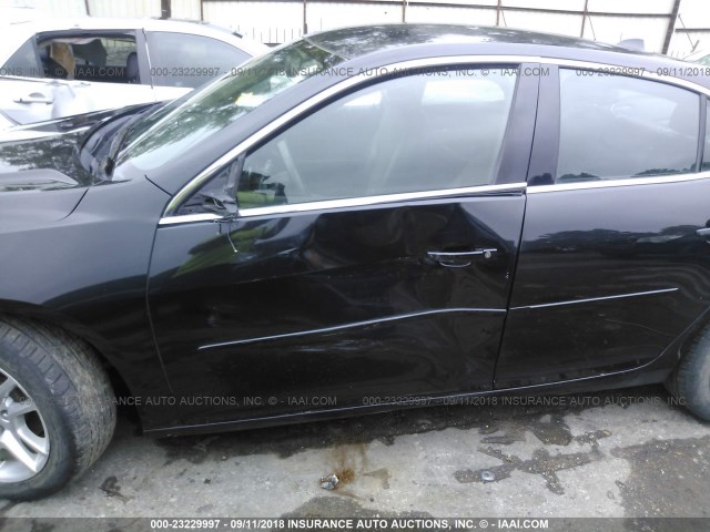 1G11C5SA6DF136501 - 2013 CHEVROLET MALIBU 1LT BLACK photo 6