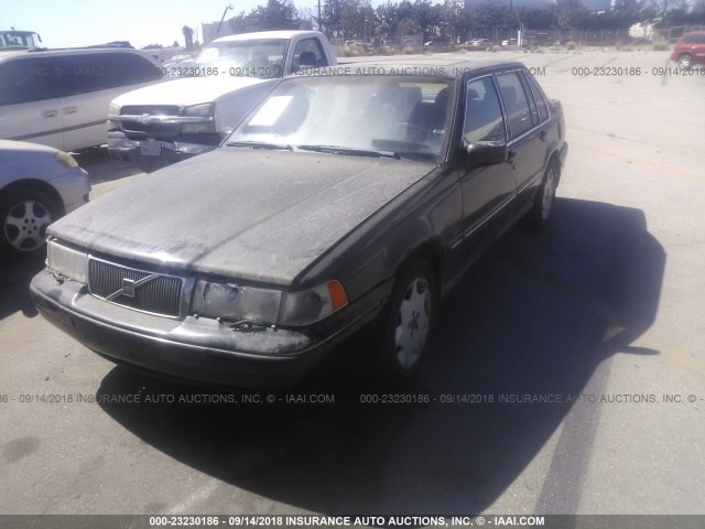 YV1KS9608V1108327 - 1997 VOLVO 960 BLACK photo 2