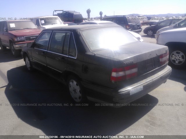 YV1KS9608V1108327 - 1997 VOLVO 960 BLACK photo 3