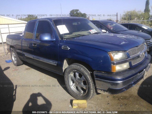 2GCEC19T731126414 - 2003 CHEVROLET SILVERADO C1500 BLUE photo 1