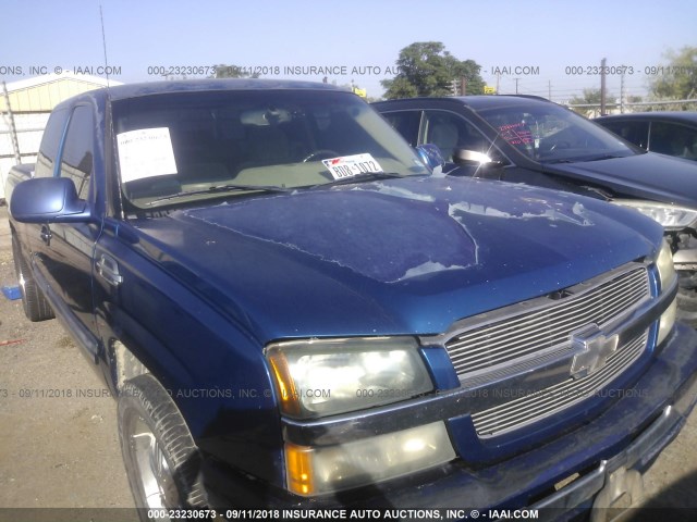 2GCEC19T731126414 - 2003 CHEVROLET SILVERADO C1500 BLUE photo 6