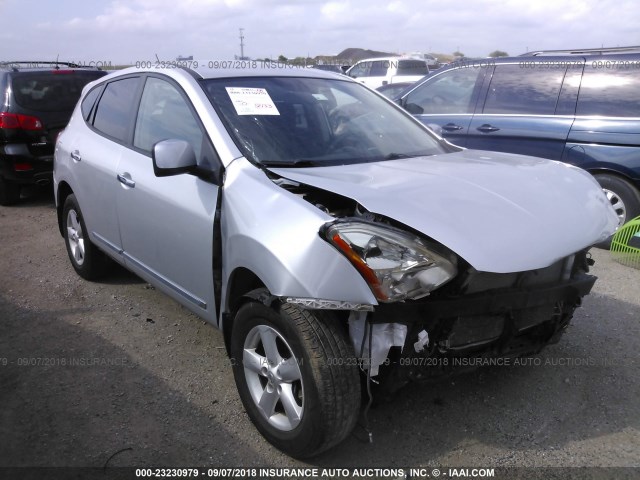 JN8AS5MT6DW550634 - 2013 NISSAN ROGUE S/SV SILVER photo 1