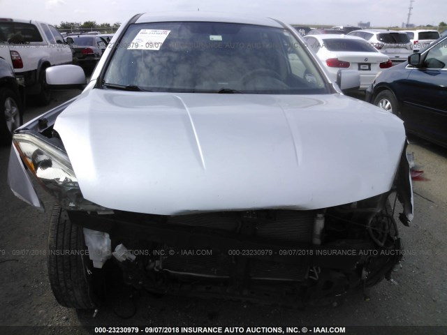 JN8AS5MT6DW550634 - 2013 NISSAN ROGUE S/SV SILVER photo 6