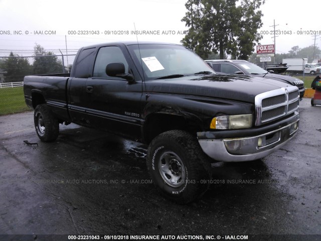 1B7KF23Z1XJ555606 - 1999 DODGE RAM 2500 BLACK photo 1